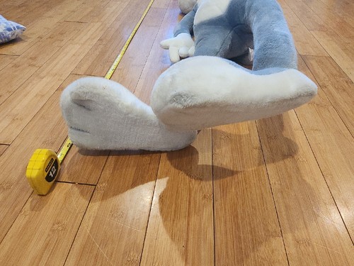 1996 Warner Brothers Bugs Bunny Looney Tunes 4 Feet Tall Plush - Picture 15 of 19