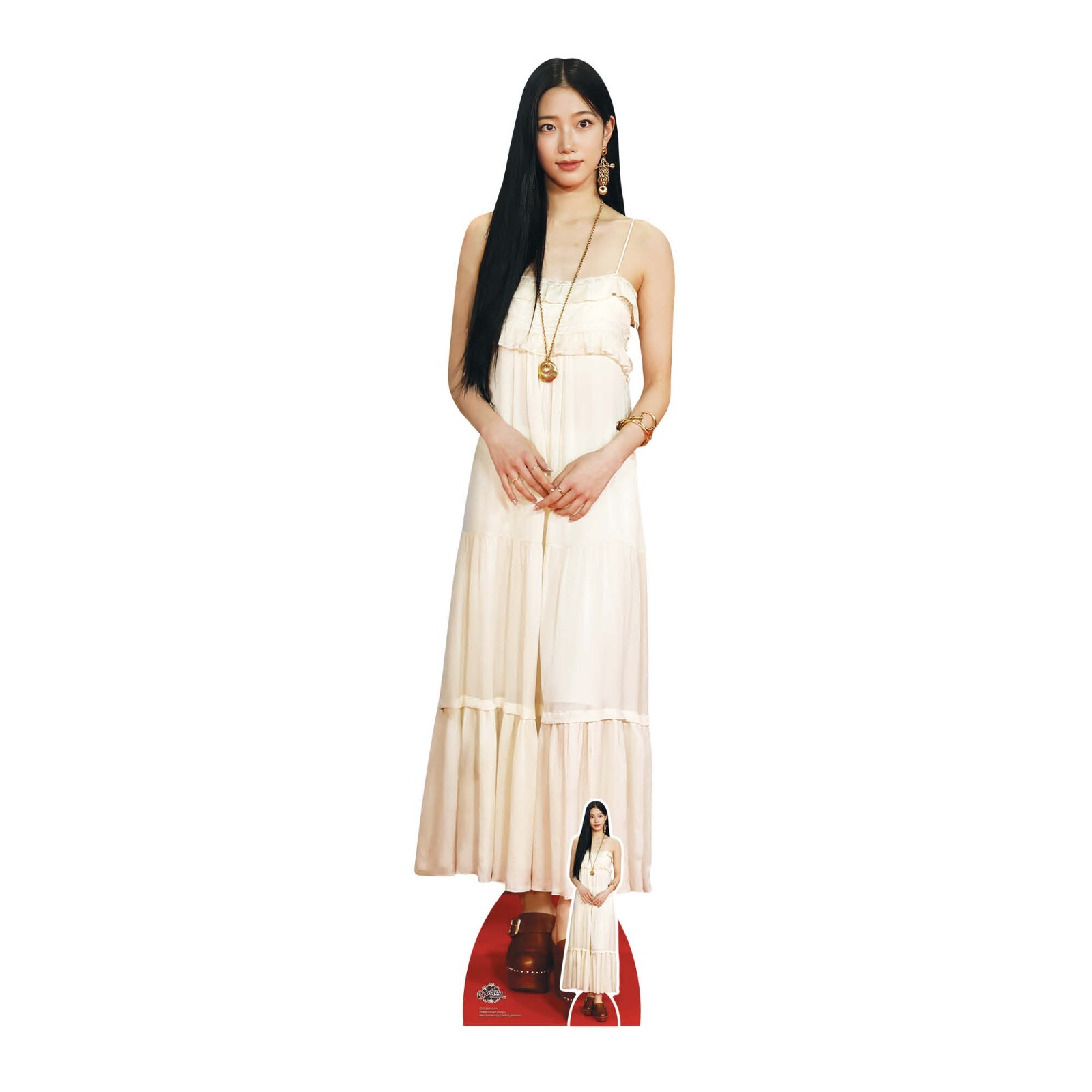 Kazuha K-Pop Singer Lifesize Cardboard Cutout 174cm tall with Free Mini Standee