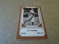 1974 Fleer Cloth Patches Laughlin Pioneers of Baseball CY YOUNG   #19
