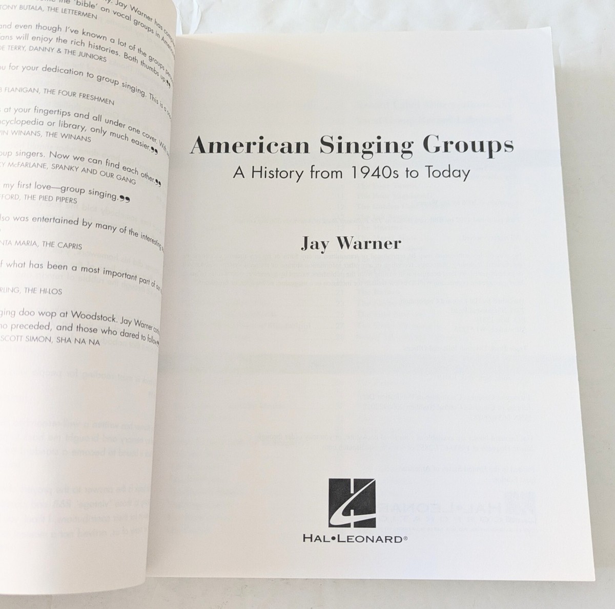 AMERICAN SINGING GROUPS A HISTORY 1940～ American Singing Groups: A History 1940 to Today (Paperback or