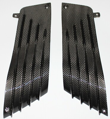 2006-11 Kawasaki Ninja ZX-14 ZZR1400 Large Upper Side Panels - 100% Carbon Fiber