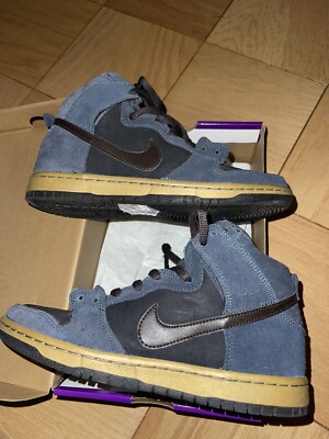 nike dunk high charcoal tar