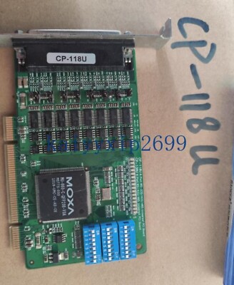 1PCS Original MOXA 8-port multi serial port card CP-118U RS232 422 485 in stock