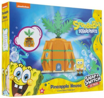 Spongebob Squarepants Snap & Switch Pineapple House Construction Set
