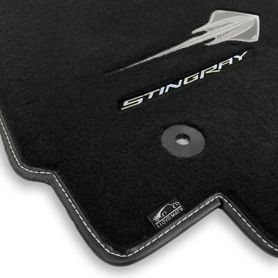 Lloyd Mats Floor Mats Corvette C7 2014-19, 2PC, Stingray + Stingray Word