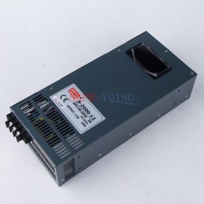 ONE S-2000-12 Adjustable Digital Display Switching Power Supply 12V 2000W #W4