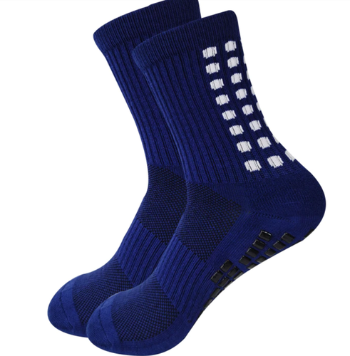Sports Socks Anti-slip Hospital skid Soccer Basketball football PVC grip dots AU - Picture 22 of 22