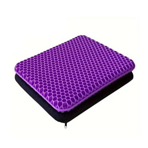 Double Layer Gel Honeycomb Seat Comfort Cooling Support Cushion Flex Pain Relief - Picture 15 of 15