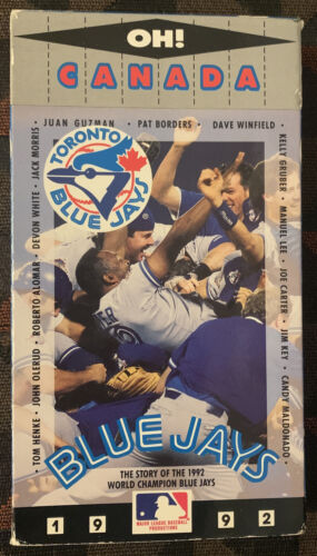 Oh Canada! The Story Of The 1992 World Champion Toronto Bluejays VHS 1993 - Picture 1 of 5