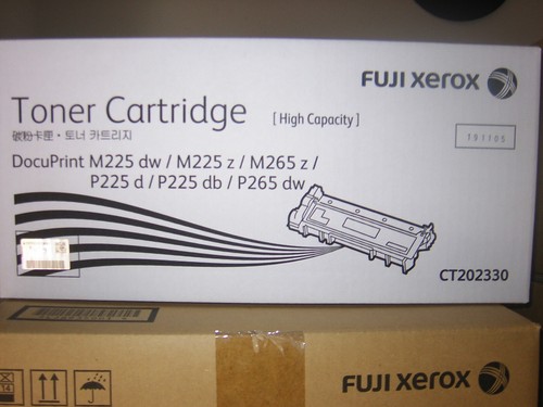 Fuji Xerox CT202330 HIGH CAPACITY TONER P225d M225z DPM225DW DPM225Z 2,600 PGS