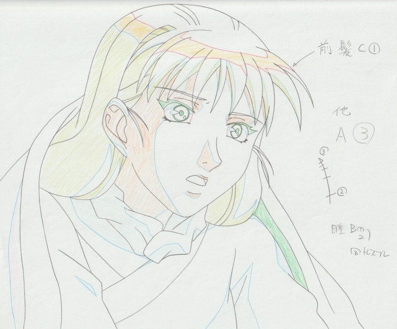 The Twelve Kingdoms Juuni Kokki Genga Douga Original Sketches Pierrot - Youko