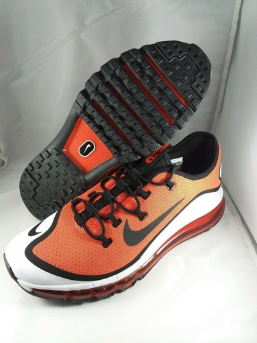 New NIKE AIR MAX MORE Habanero Red 