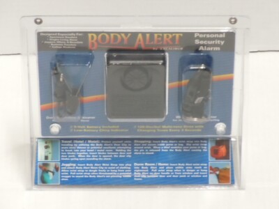 BODY ALERT BY EXCALIBUR PORTABLE PERSONAL SECURITY ALARM NEW IN PACKAGE