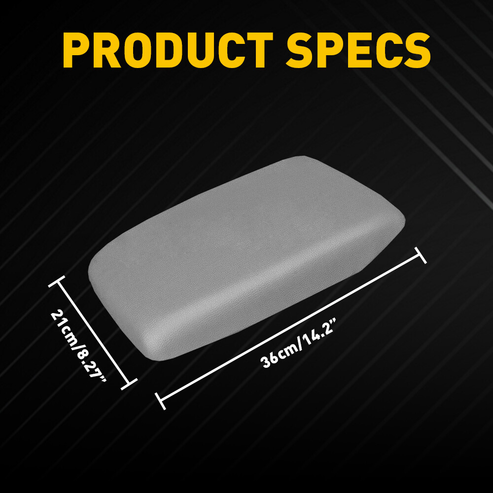 Center Console Armrest Lid Cover W Base For Toyota Highlander 2008-2013 Gray