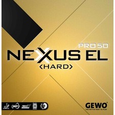 Gewo Nexxus EL Pro 50 Hard table tennis rubber, 2.3 mm Maximum thickness