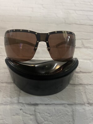 Authentic GUCCI Sunglasses Tan GG 1823/s with leather case Wrap