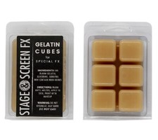 Professional FX Makeup Gelatin Cubes 4 oz.- A Safe Alternative to Latex 