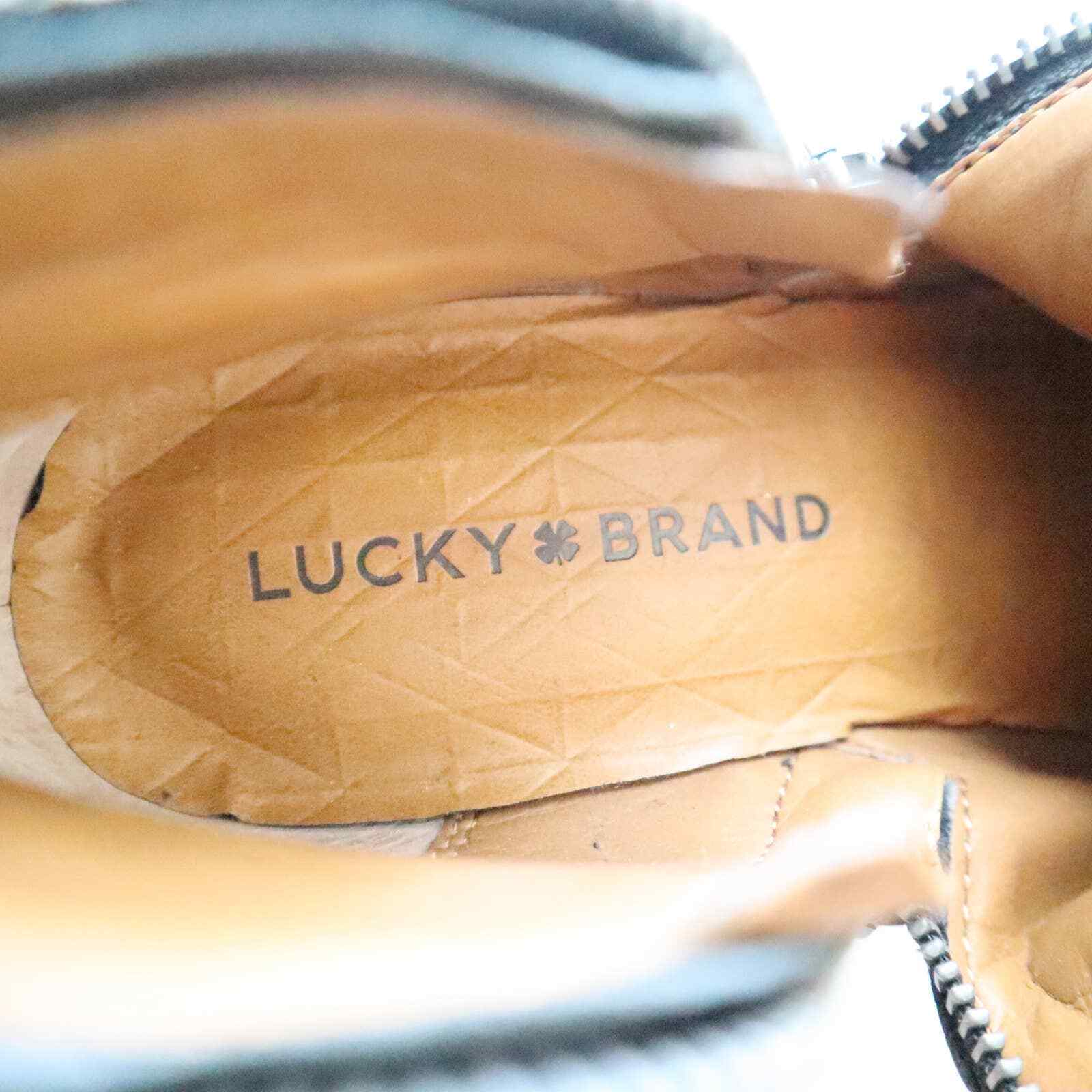Lucky Brand Bartalino Metallic Leather Booties Wo… - image 9