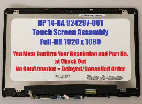 FHD For HP Pavilion X360 14-BA018CA 14 