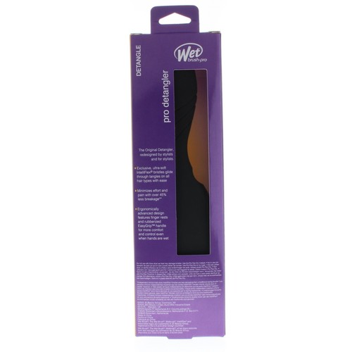 Wet Brush Pro Paddle Detangler Mineral Sparkle Charcoal (2 Pack) - Picture 2 of 3