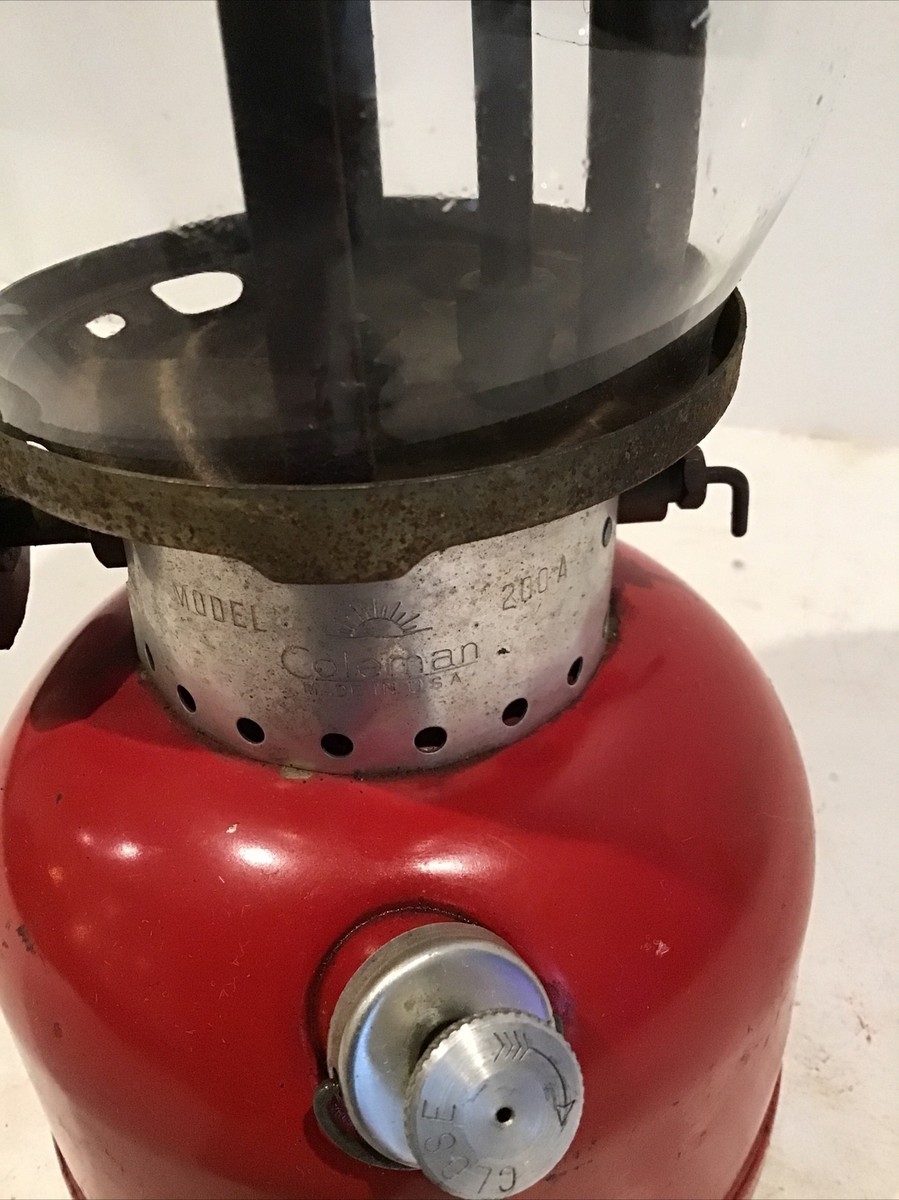 Vtg 1963 Red Coleman Lantern-200A Single Mantel-Sunshine of