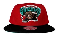 Mitchell & Ness NBA Memphis Grizzlies Hardwood Classics Core Basic Snapback Hat