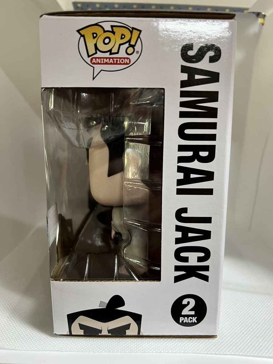 Funko Pop! Animation: Aku & Samurai Jack 2 Pack Vinyl Figures for