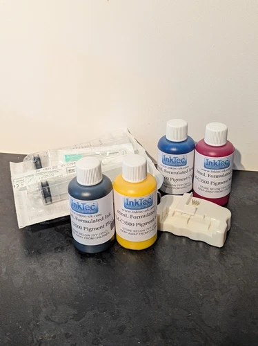Ink Cartridge Resetter for Epson TM-C3500 / C3510 PLUS Inktec Pigment Ink Refill