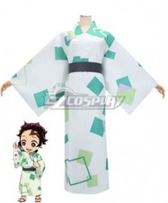 Kamado Tanjirou Girls Kimono Party Adult Halloween Outfit Cosplay Costume E001