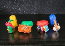 🔷️COMPLETE COLLECTION 4/4 "LANZA CHORROS KELLOGG'S " 1999 MEXICO Sabritas