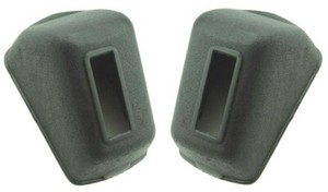 Pair Of Deluxe Seat Belt Retractor Covers For 1965-72 GM Cars - Part RCF-300