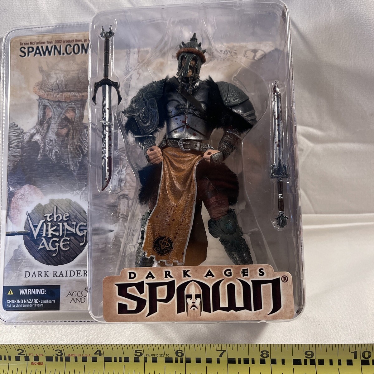 2002 McFarlane Toys Series 22 Dark Ages Spawn The Viking Age Dark
