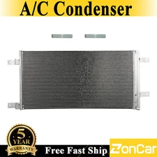 A/C Condenser w/ Receiver Drier For 2011-2016 Ford F550 Truck F450 Truck ZONCAR