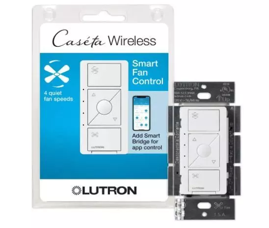 Lutron caseta fan deals