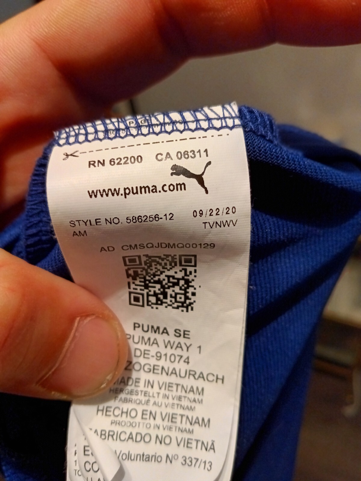 Puma Blaster Full Zip Training Jacket Big Tall Mens 2… Gem