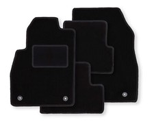 Schwarze Velours-Fußmatten für: Citroen Jumper II Lieferwagen (2006-2014)