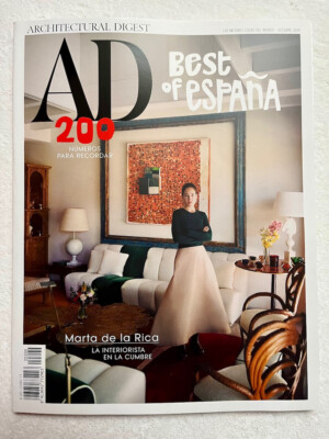 AD, Architectural Digest , Espana Nr. 200 Oktober 2024, Rare!
