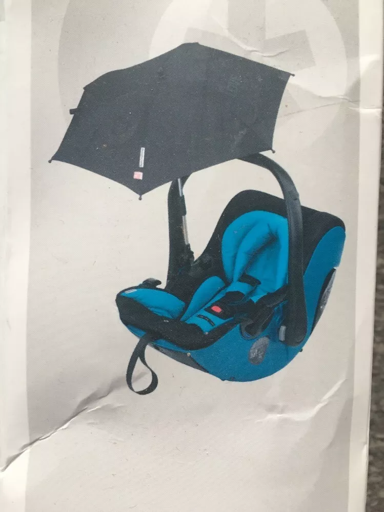 Car top seat parasol