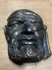 Vintage Pirate Head Belt Buckle