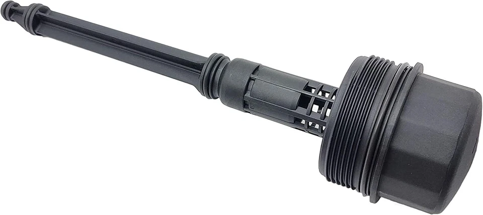  Cubierta de tapa de filtro de aceite Mercedes SLK350 M112 M113 sin filtro 1121800710 Foto 3 de 4