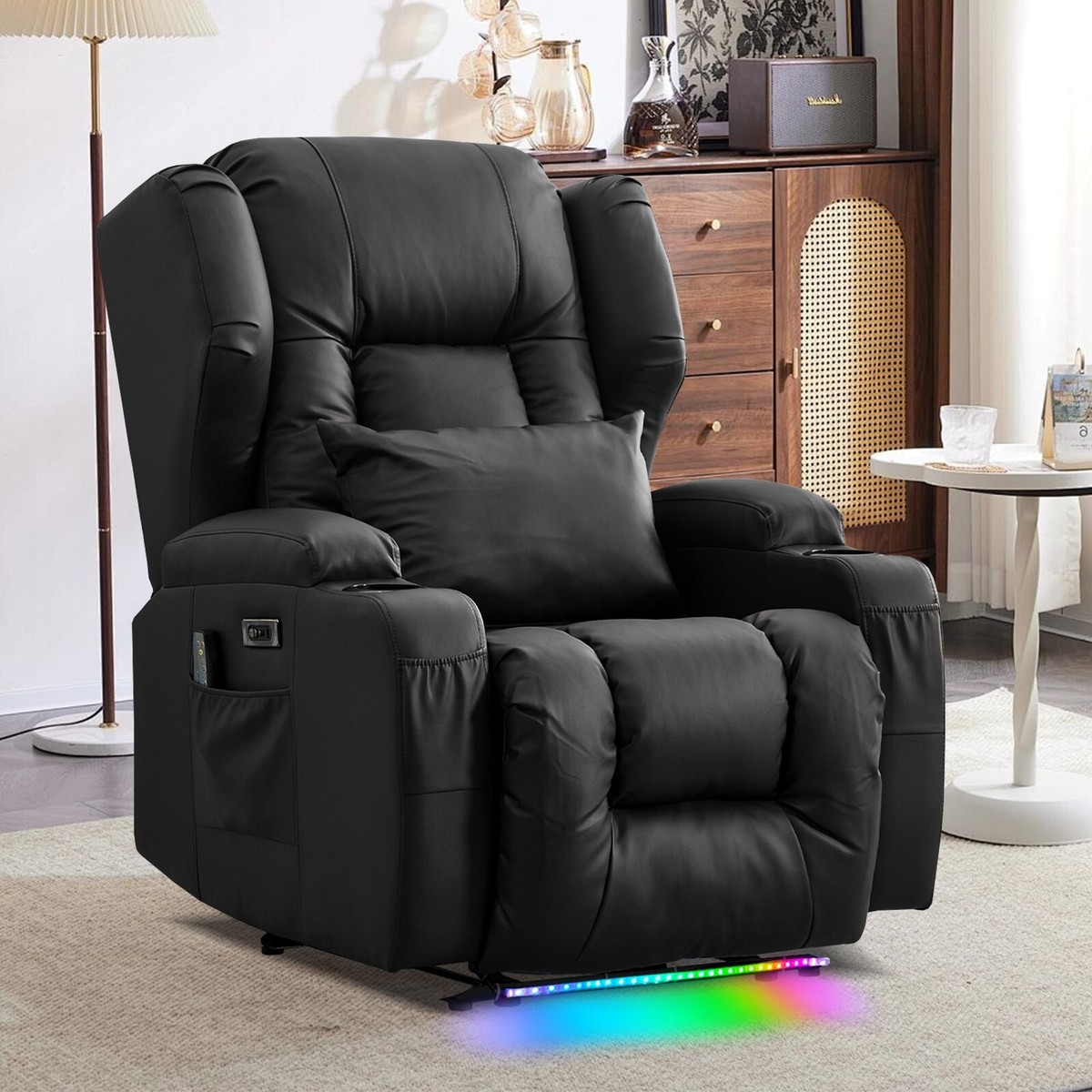 Theater Recliner Single Home Theater Seating Kodiak CoolZeroᵀᴹ