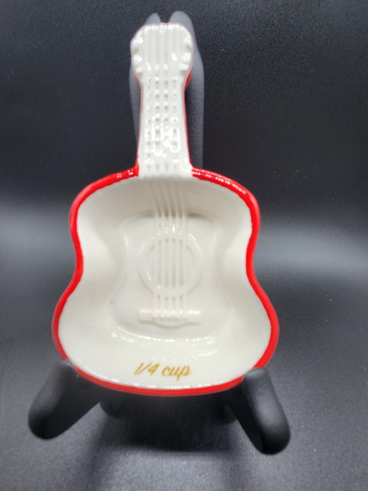Dolly Parton Kitchenware Christmas 4pc Guitar Measuring Cup Set Cups Red Western eBay