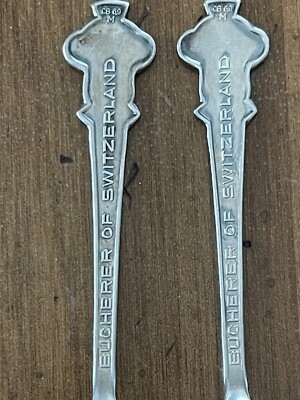 Vtg. Rolex Bucherer Of Switzerland CB 6.9 Souvenir Spoon