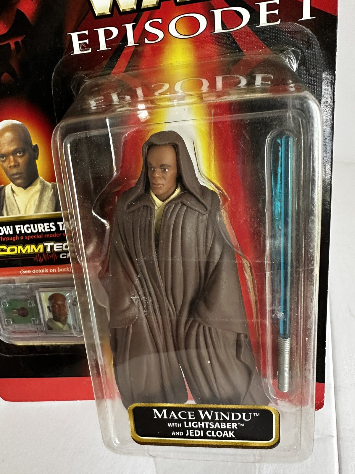 Star Wars MACE WINDU Episode 1 Phantom Menace 1998 Action Figure