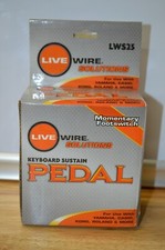 Livewire Solutions Keyboard Sustain Pedal LWS-25 NEW FREE SHIPPING