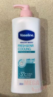vaseline lotion cooling