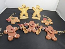 Gingerbread Cookies Christmas Decoration Ornament Lot