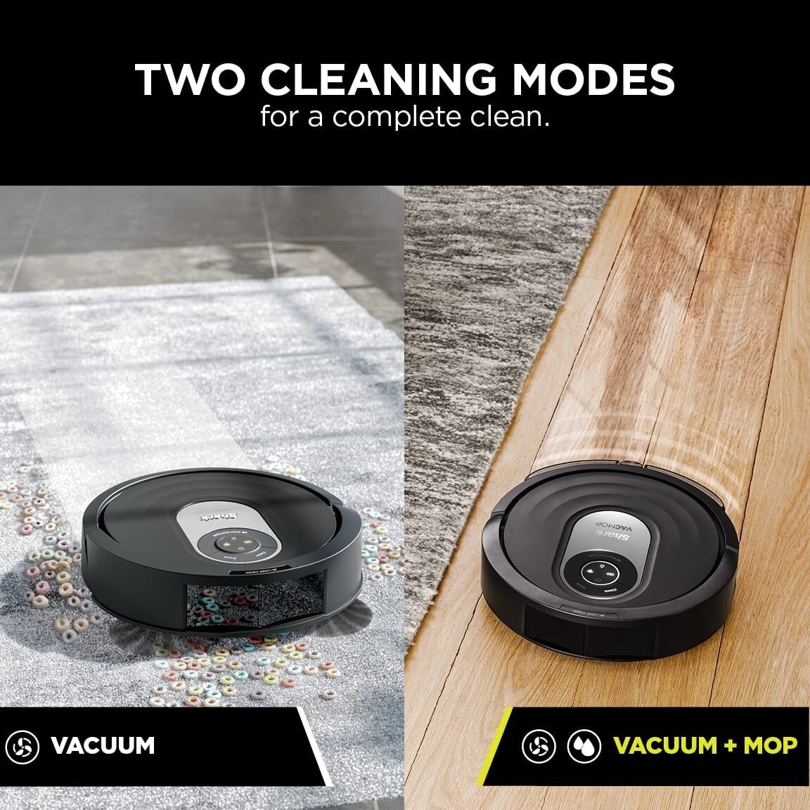 Shark RV2001WD VACMOP 2in1 Robot Vacuum Mop WiFi Home Mapping Pet