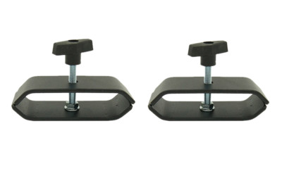 Set of 2 each Quik Stage 2-Leg - Leg Clamps for Portable Stages