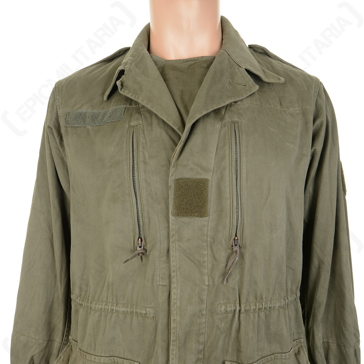 Original French Army M64 Jacket - Olive- Genuine Military Combat 